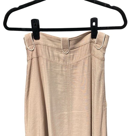 THE GREAT. Field Beige Maxi Skirt - Picture 7 of 7
